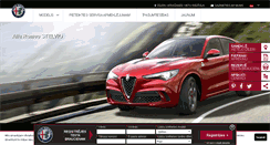 Desktop Screenshot of alfaromeo.lv
