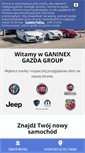 Mobile Screenshot of ganinex.alfaromeo.pl