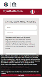 Mobile Screenshot of espaceclient.alfaromeo.fr